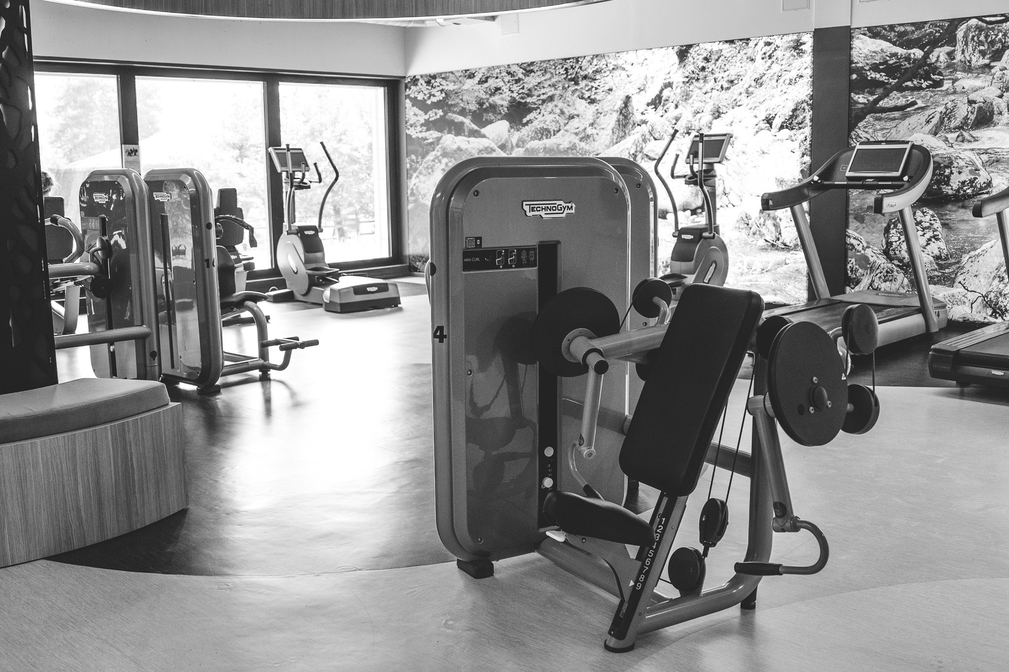 Espace d exercices au cabinet physiothérapie Curavit, Etoy